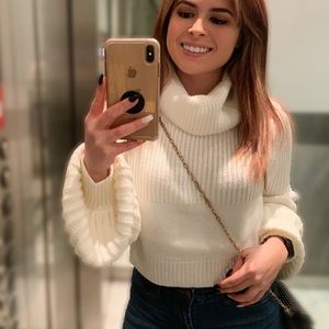 Cropped sweater